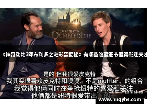 《神奇动物3邓布利多之谜彩蛋揭秘》有哪些隐藏细节值得影迷关注